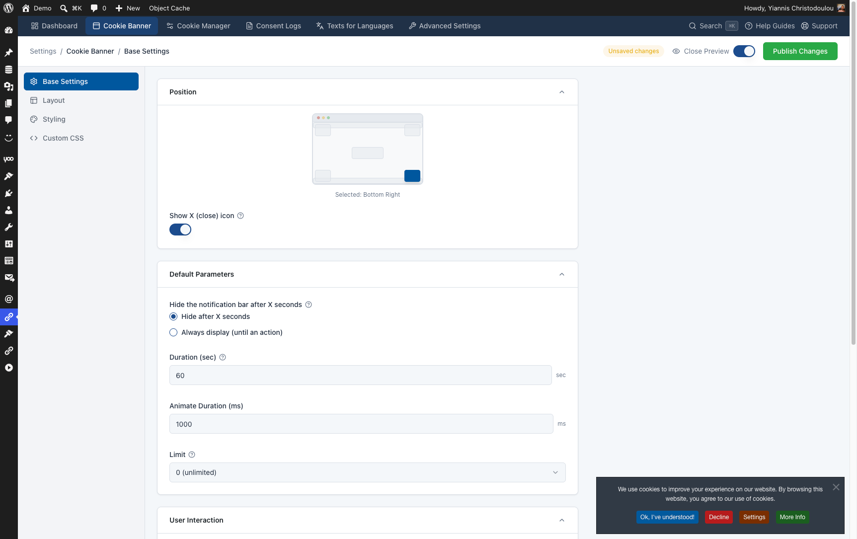 Web357 Cookie Consent Manager