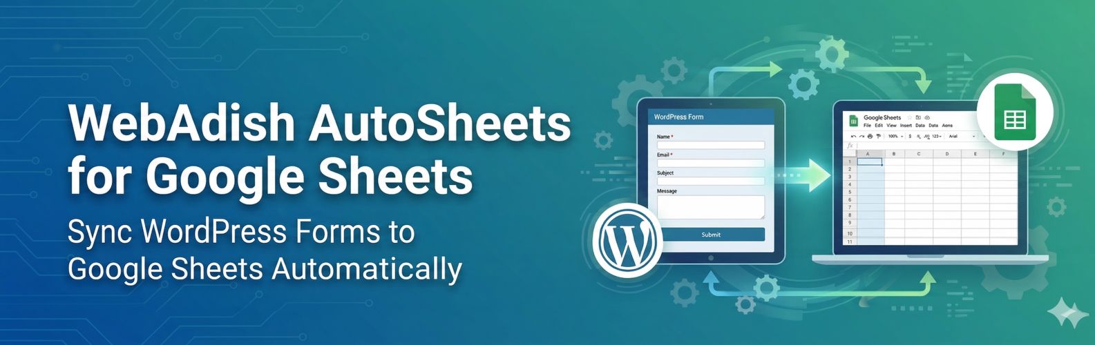 WebAdish AutoSheets for Google Sheets