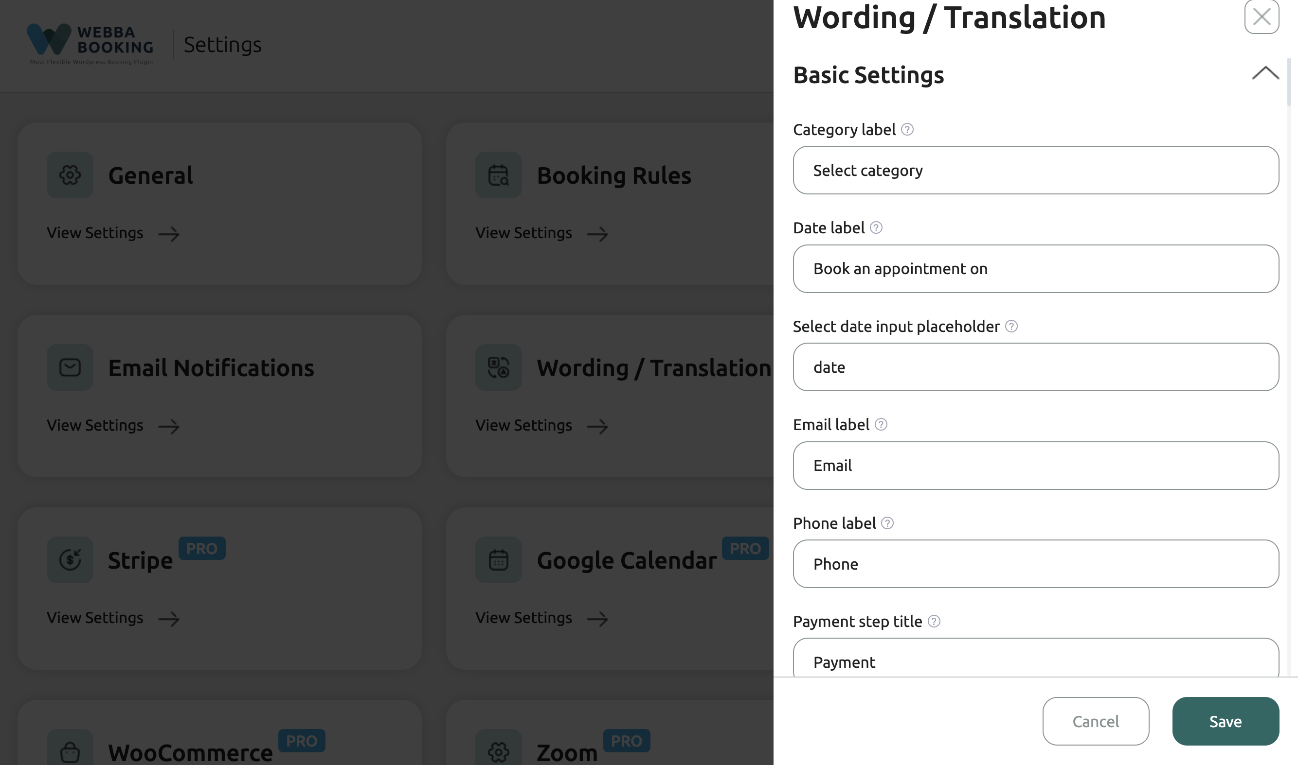 Translate your form in any language you want