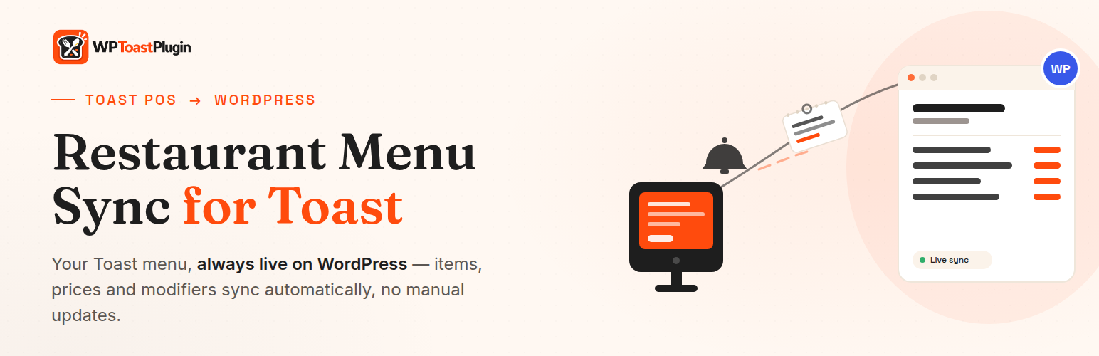WebDevOps Restaurant Menu Sync for Toast