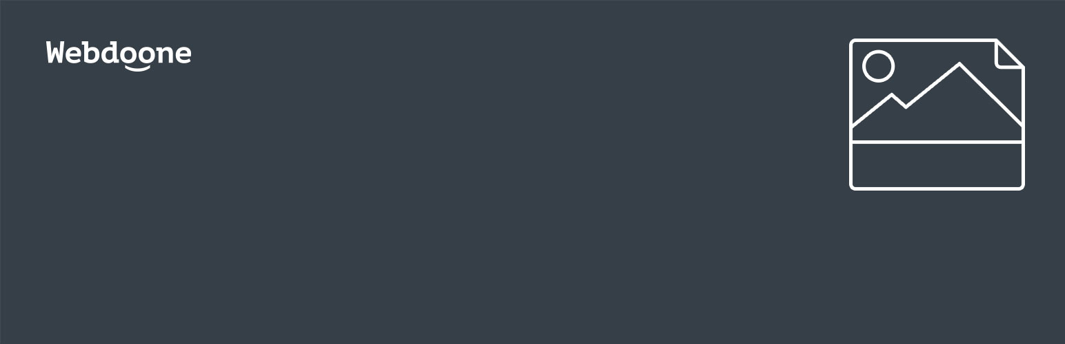 Webdoone Simple Image Widget