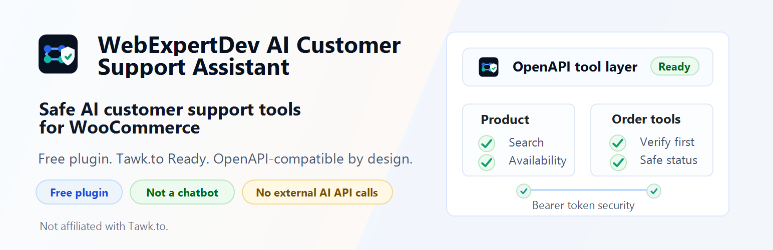 WebExpertDev AI Customer Support Assistant