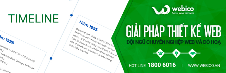 Webico Timeline Flatsome Addons