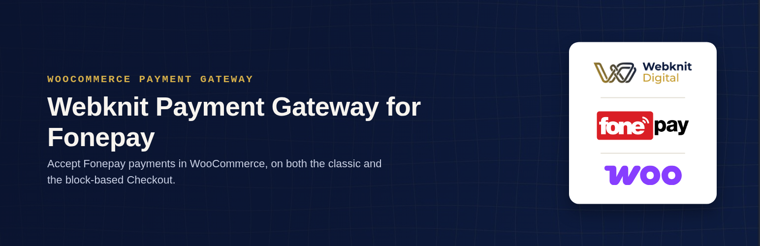 WordPress 外掛 Webknit Payment Gateway for Fonepay 的封面圖片