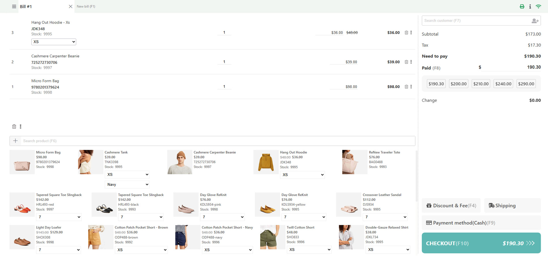 Webpos fashion