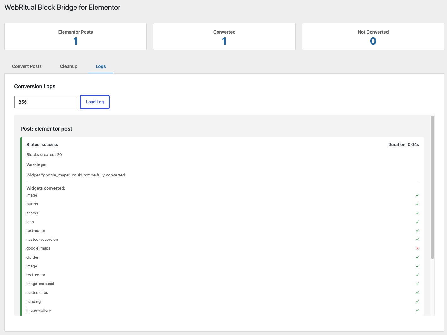 Backup and rollback functionality