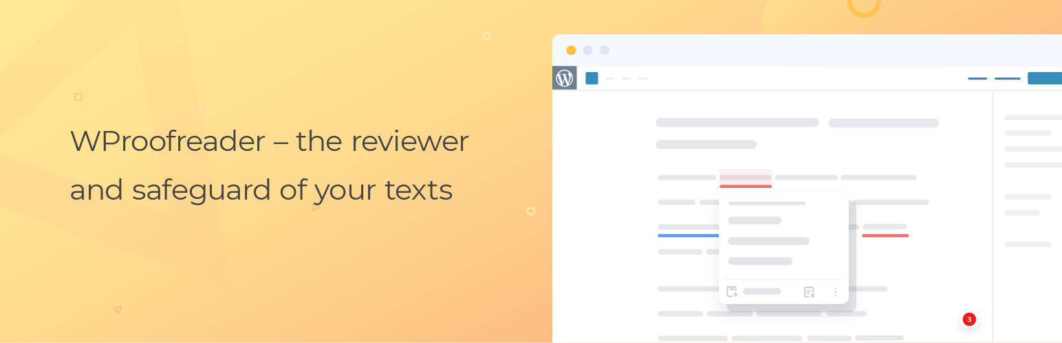WordPress 外掛 WProofreader spell & grammar check plugin for WordPress 的封面圖片。
