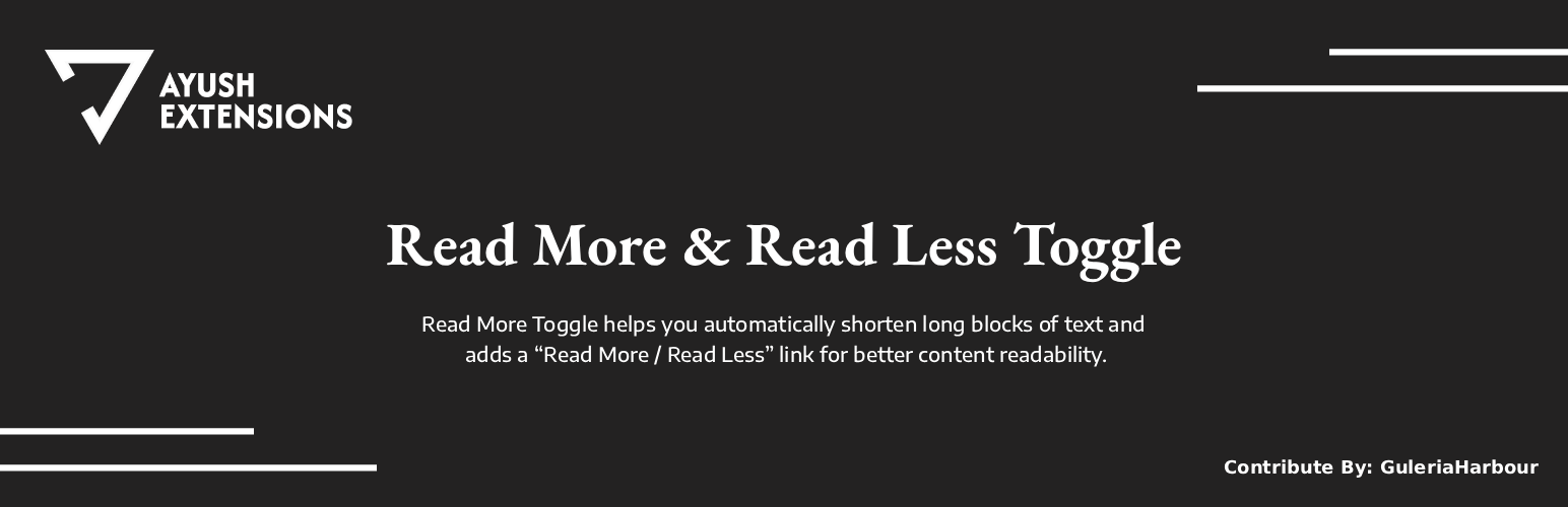 Webspero Read More Toggle