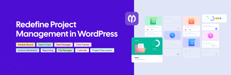 AI-Powered Project Management & Task Manager with Kanban Board & Gantt Chart – WP Project Manager