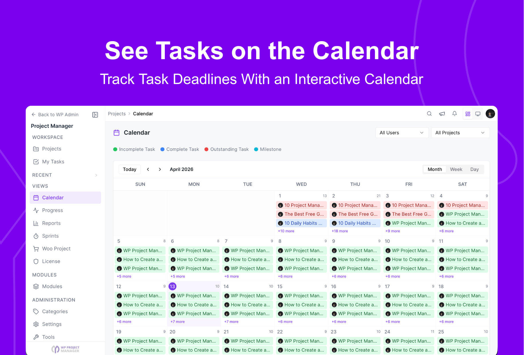 Project Manager – AI Powered Project Management, Task Management, Kanban Board & Time Tracker