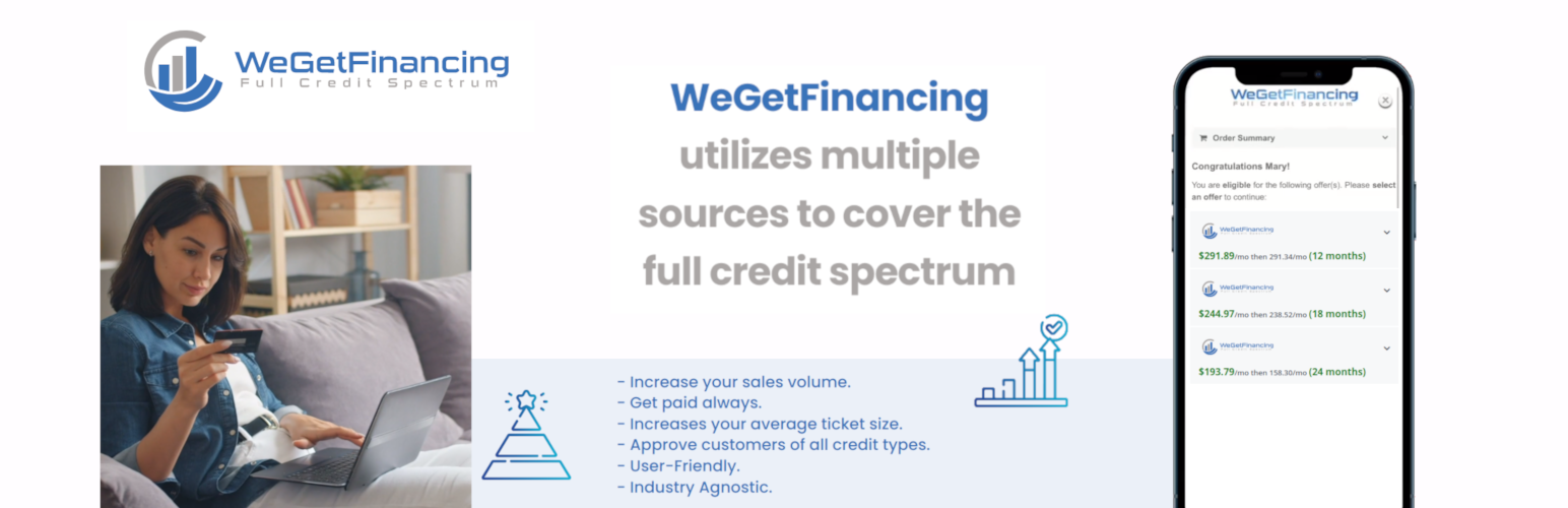WeGetFinancing Payment Gateway