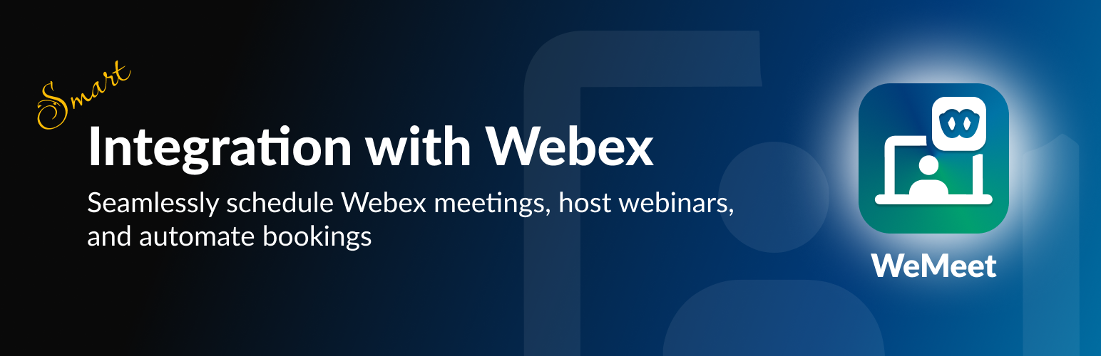 WordPress 外掛 WeMeet for Webex 的封面圖片