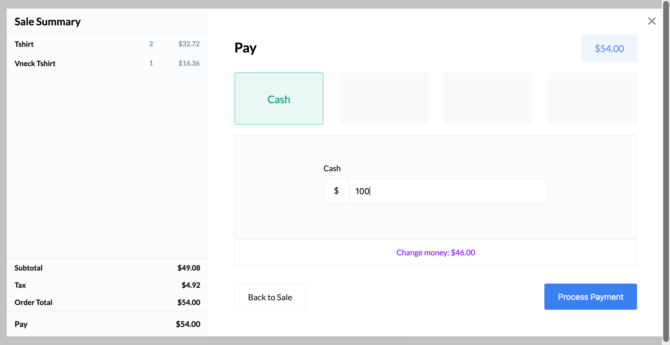 Payment Page