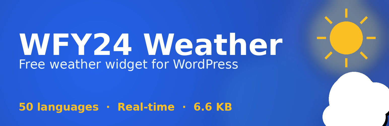 WFY24 Weather Widget