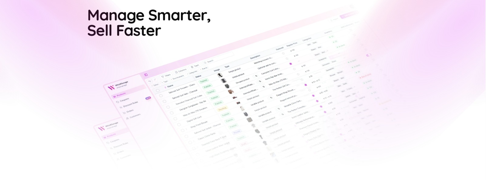 WhizManage — Management Suite for WooCommerce