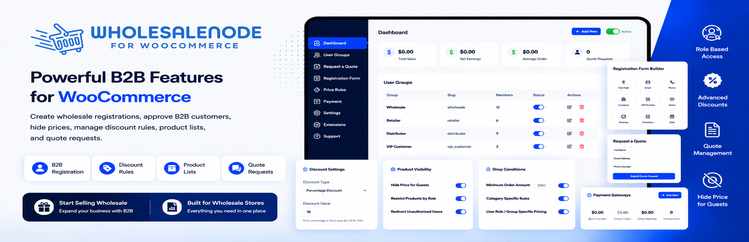 WholesaleNode for WooCommerce