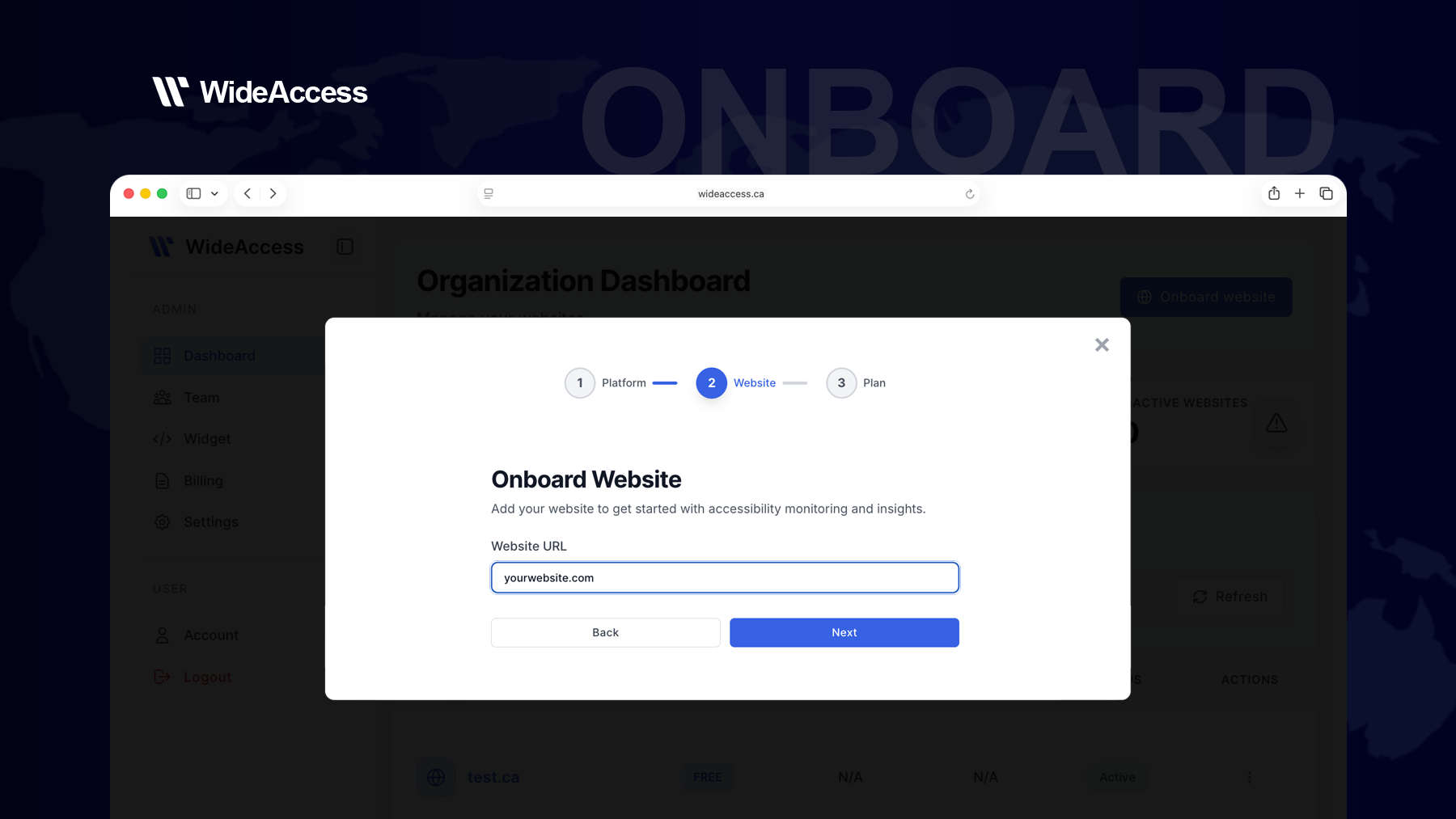WideAccess Accessibility Widget
