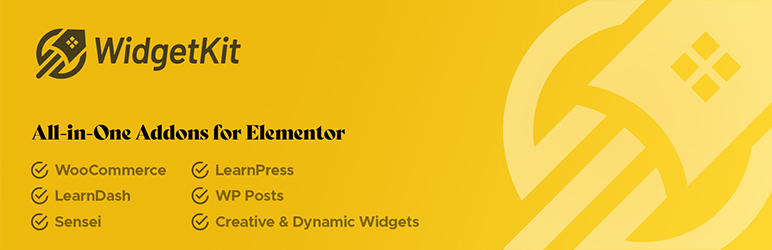 WidgetKit for Elementor – Lightweight Elementor Addons, Widgets & Templates