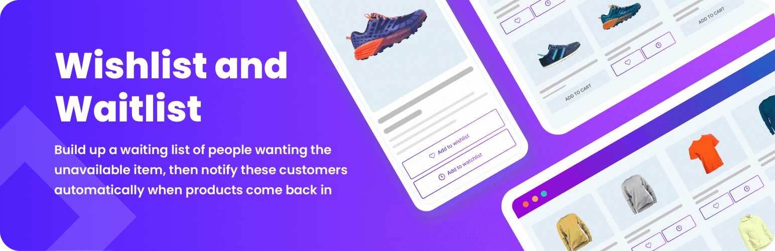Wishlist and Waitlist for WooCommerce