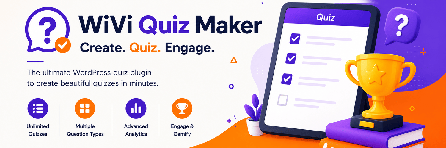 Quiz Builder by WiVi – Online Exam & Quiz Maker