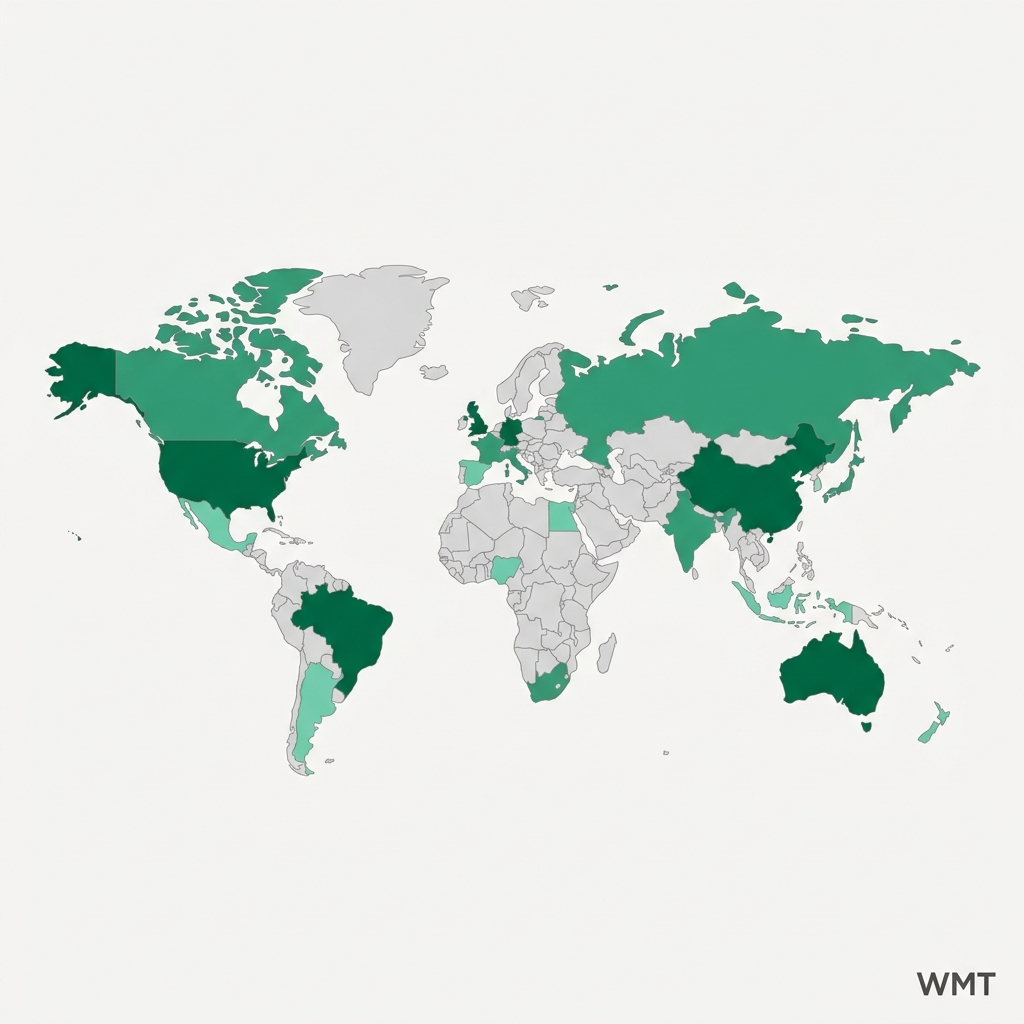 We Make Things: Global Sales Map