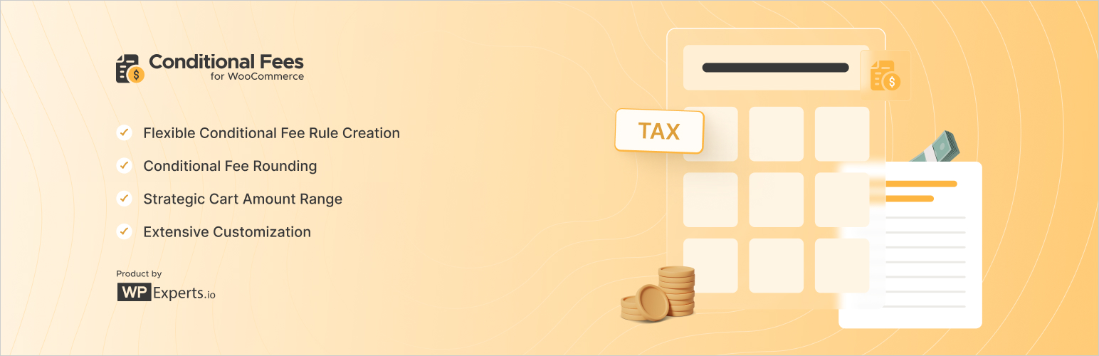 WordPress 外掛 Conditional Fees for WooCommerce Lite 的封面圖片。