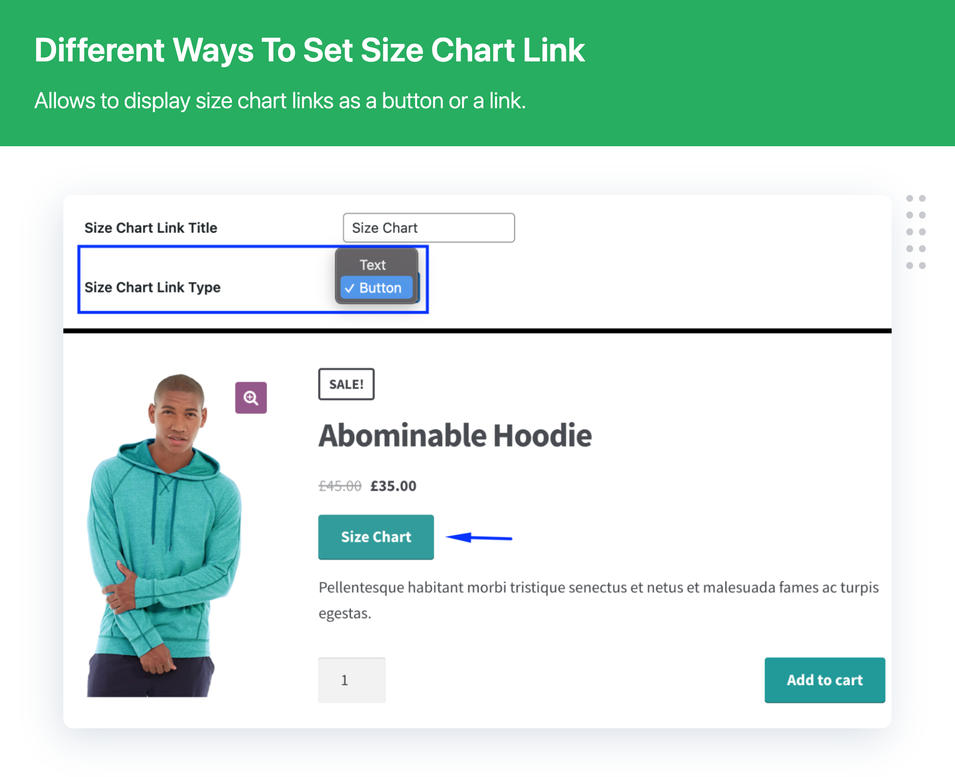 Product Size Charts Plugin for WooCommerce