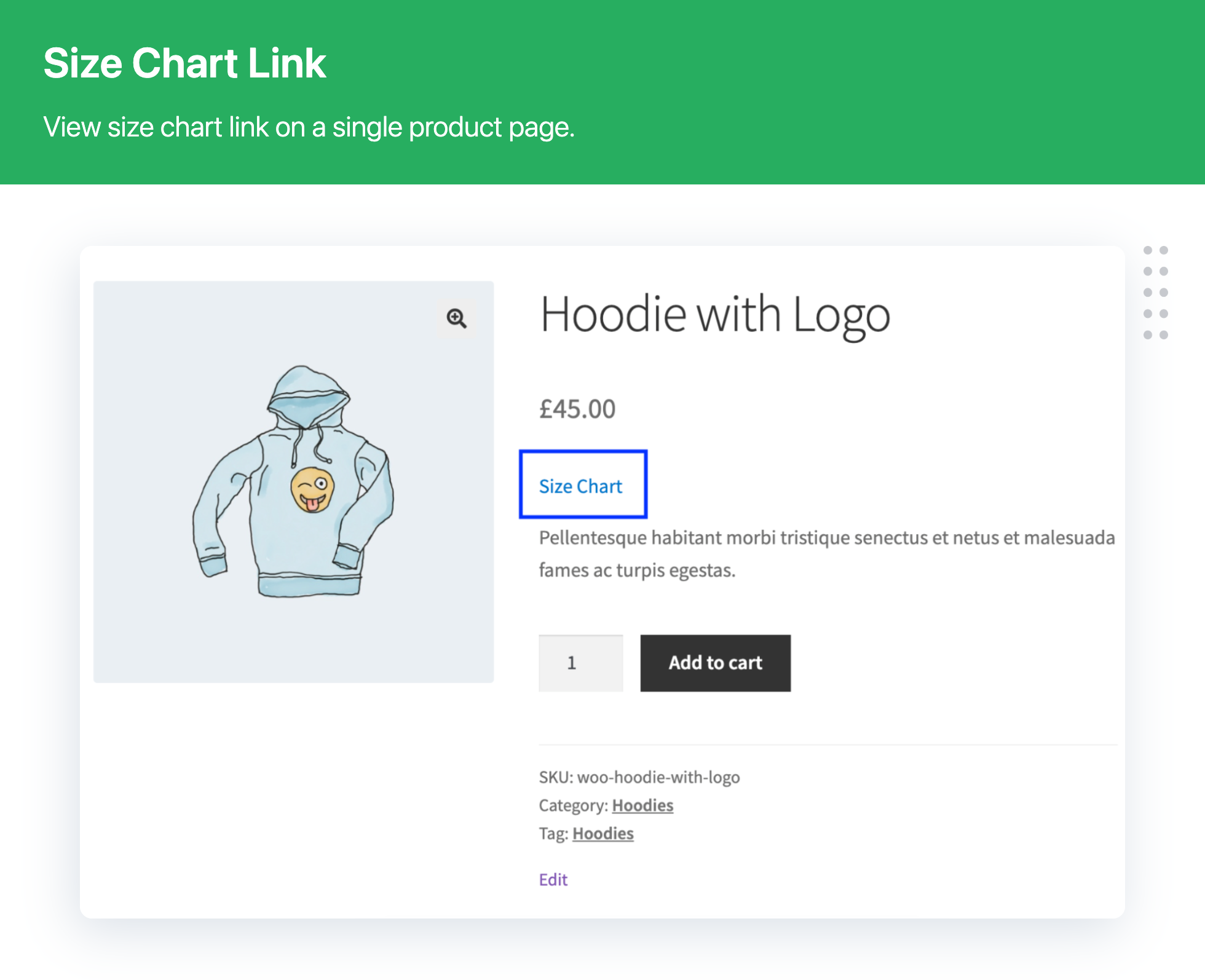 Product Size Charts Plugin for WooCommerce