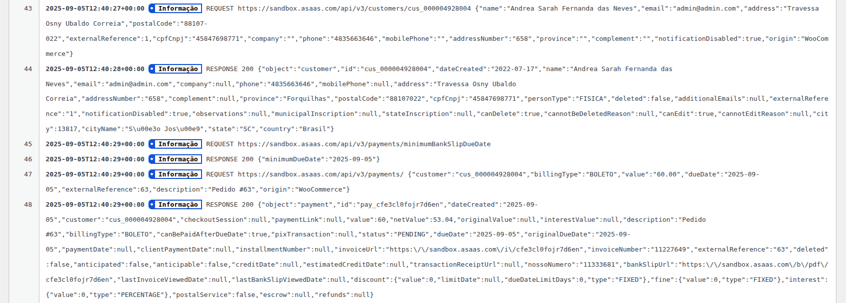 Meio de Pagamento Asaas para o WooCommerce