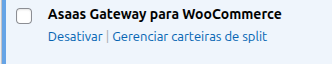 Meio de Pagamento Asaas para o WooCommerce