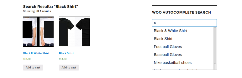 E-Commerce Autocomplete Search Bar