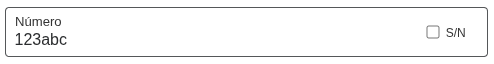 Number field using the Gutenberg block editor.