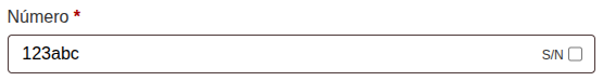 Number field using the WooCommerce shortcode.