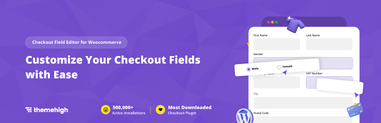 Checkout Field Editor (Checkout Manager) for WooCommerce