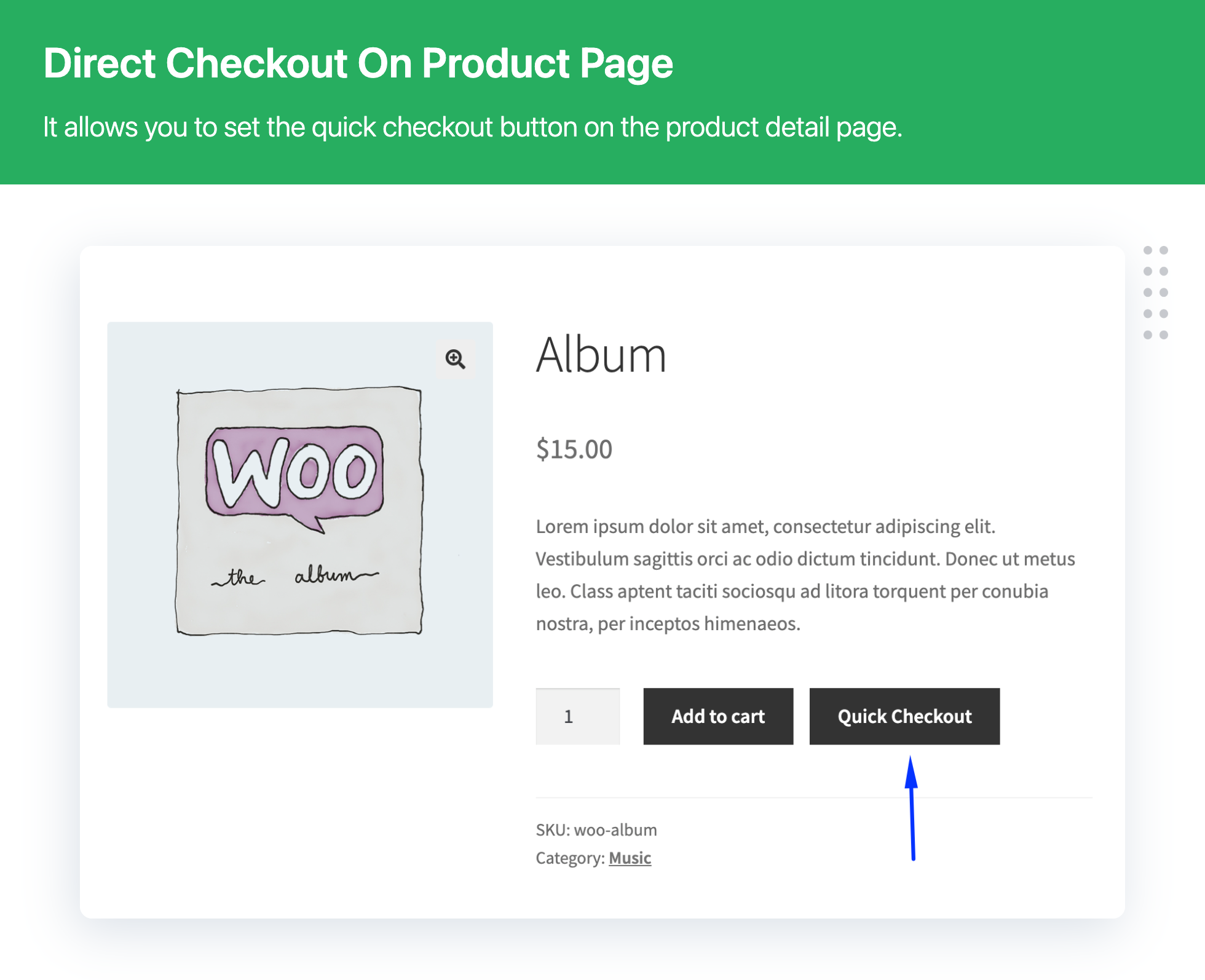 Digital Goods for WooCommerce Checkout