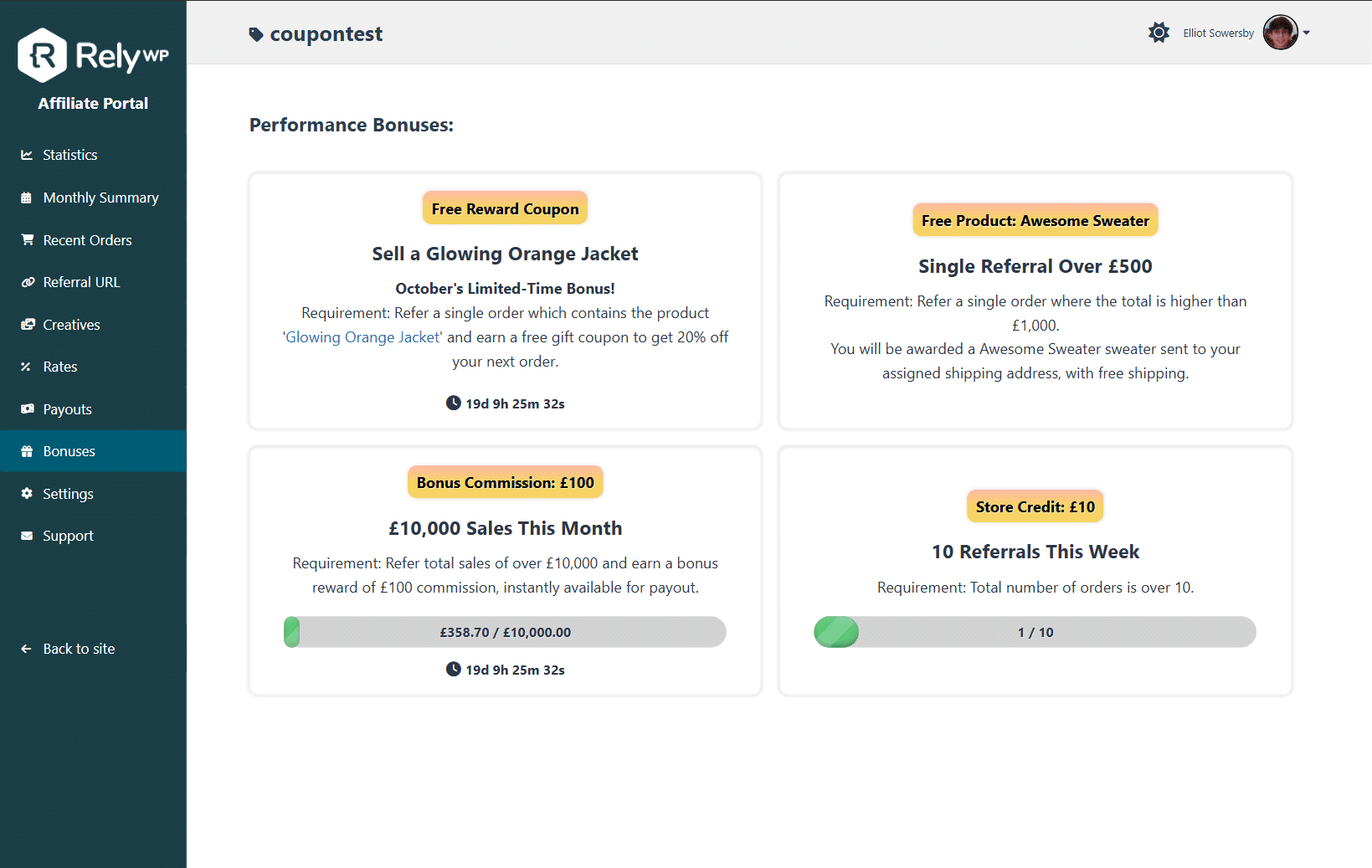 Pro Feature: Example of