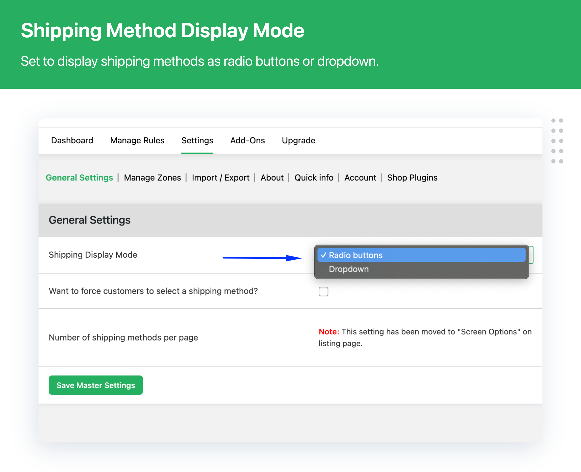 Flat Rate Shipping Plugin For WooCommerce