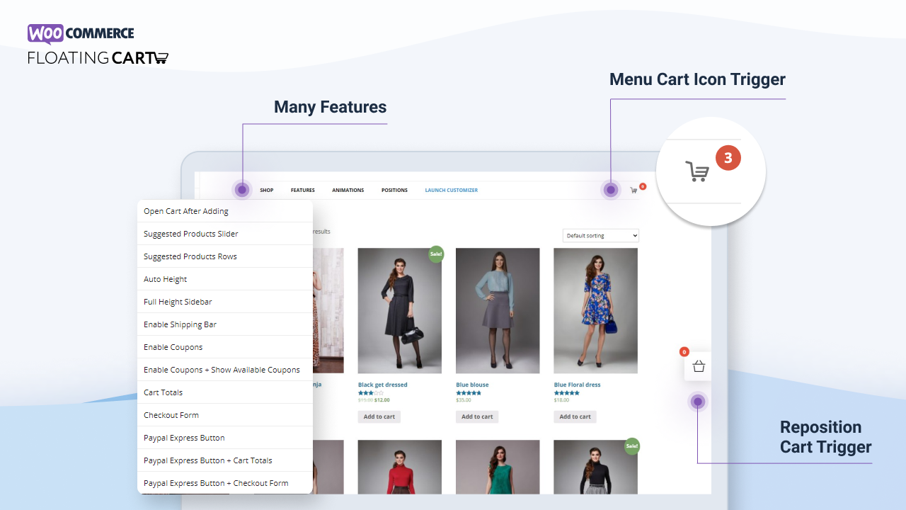 XT Floating Cart for WooCommerce