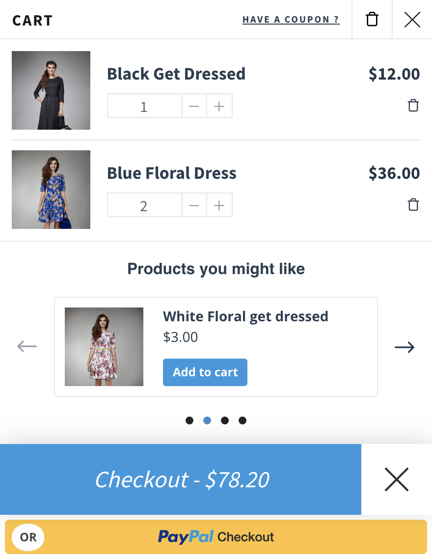 XT Floating Cart for WooCommerce