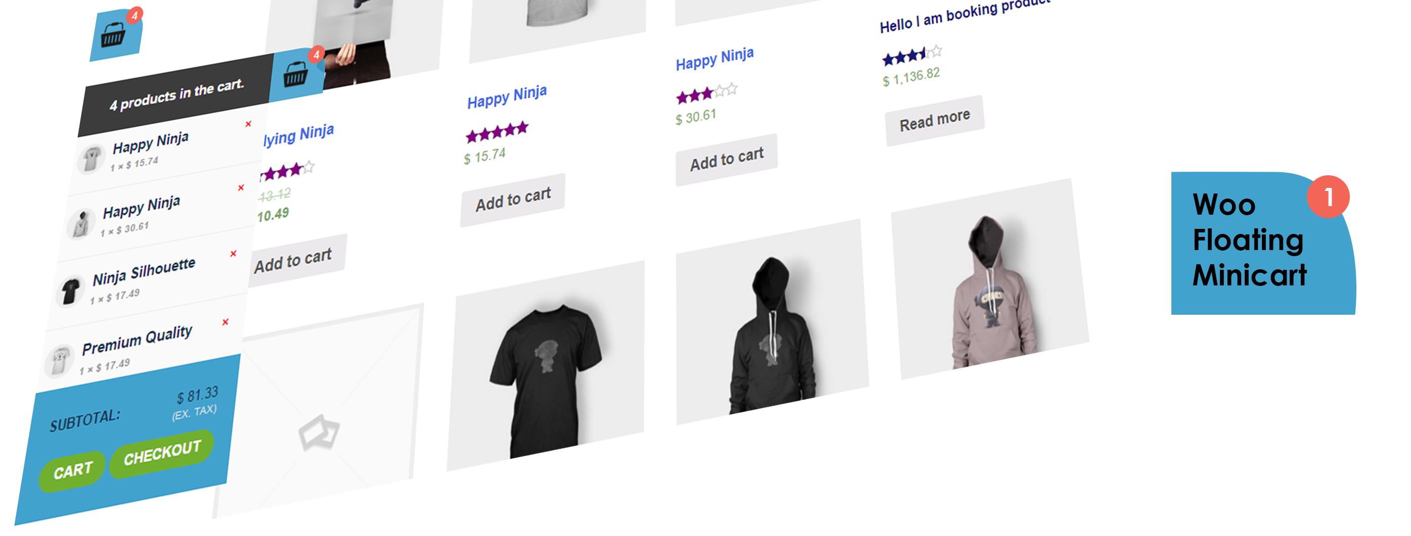 Floating Minicart for WooCommerce