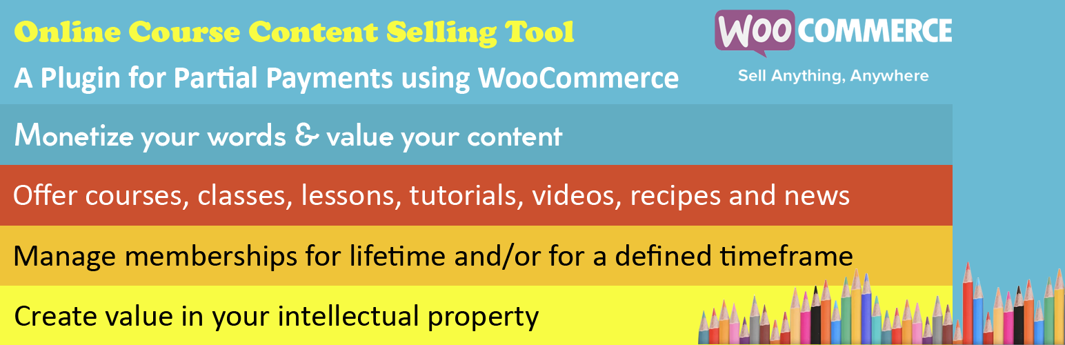 Online Course Content Selling Tool