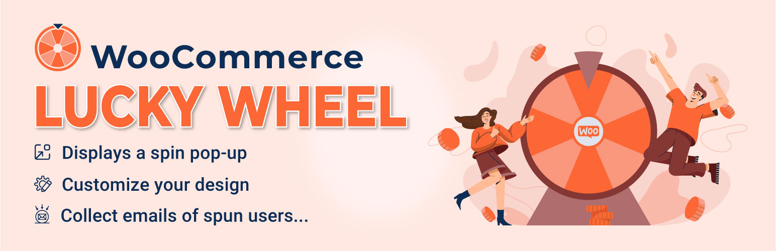 WordPress 外掛 Lucky Wheel for WooCommerce – Spin a Sale 的封面圖片。