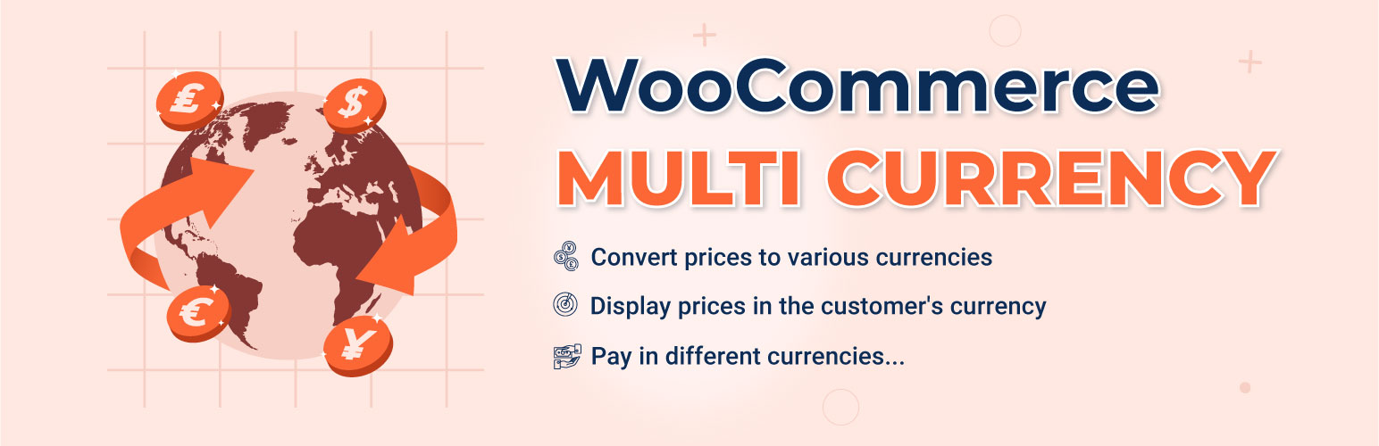 WordPress 外掛 CURCY – Multi Currency for WooCommerce – The best free currency exchange plugin – Run smoothly on WooCommerce 9.x 的封面圖片。