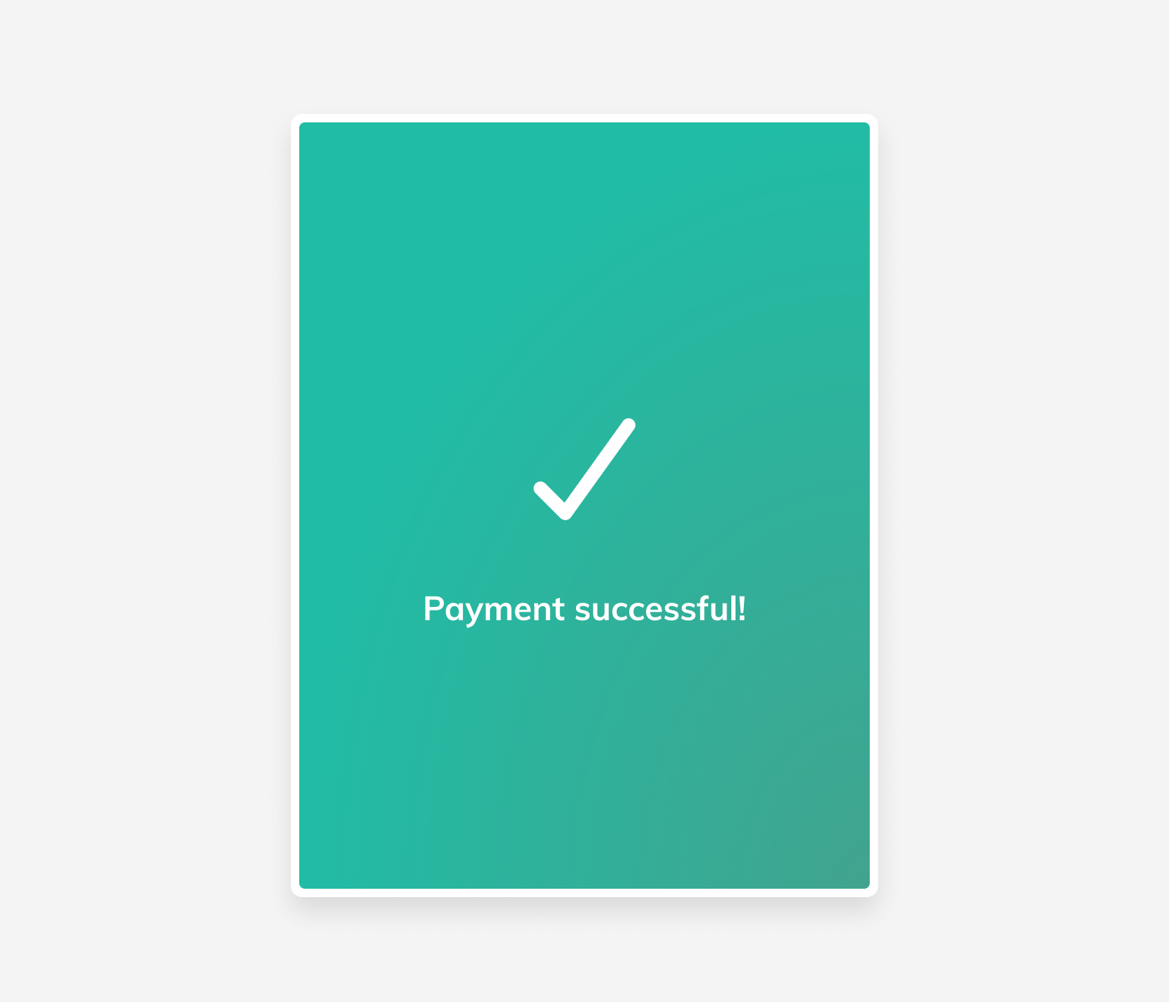 Receive the payments straight to your wallet