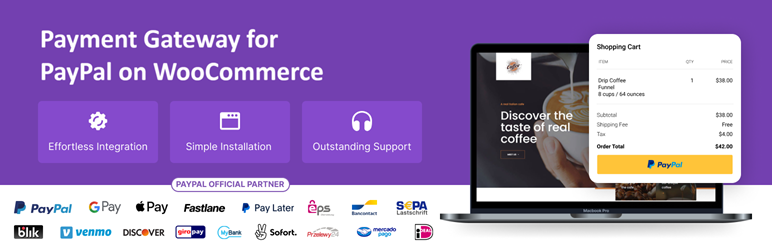 Payment Gateway for PayPal on WooCommerce