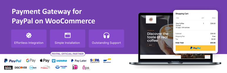Payment Gateway for PayPal on WooCommerce
