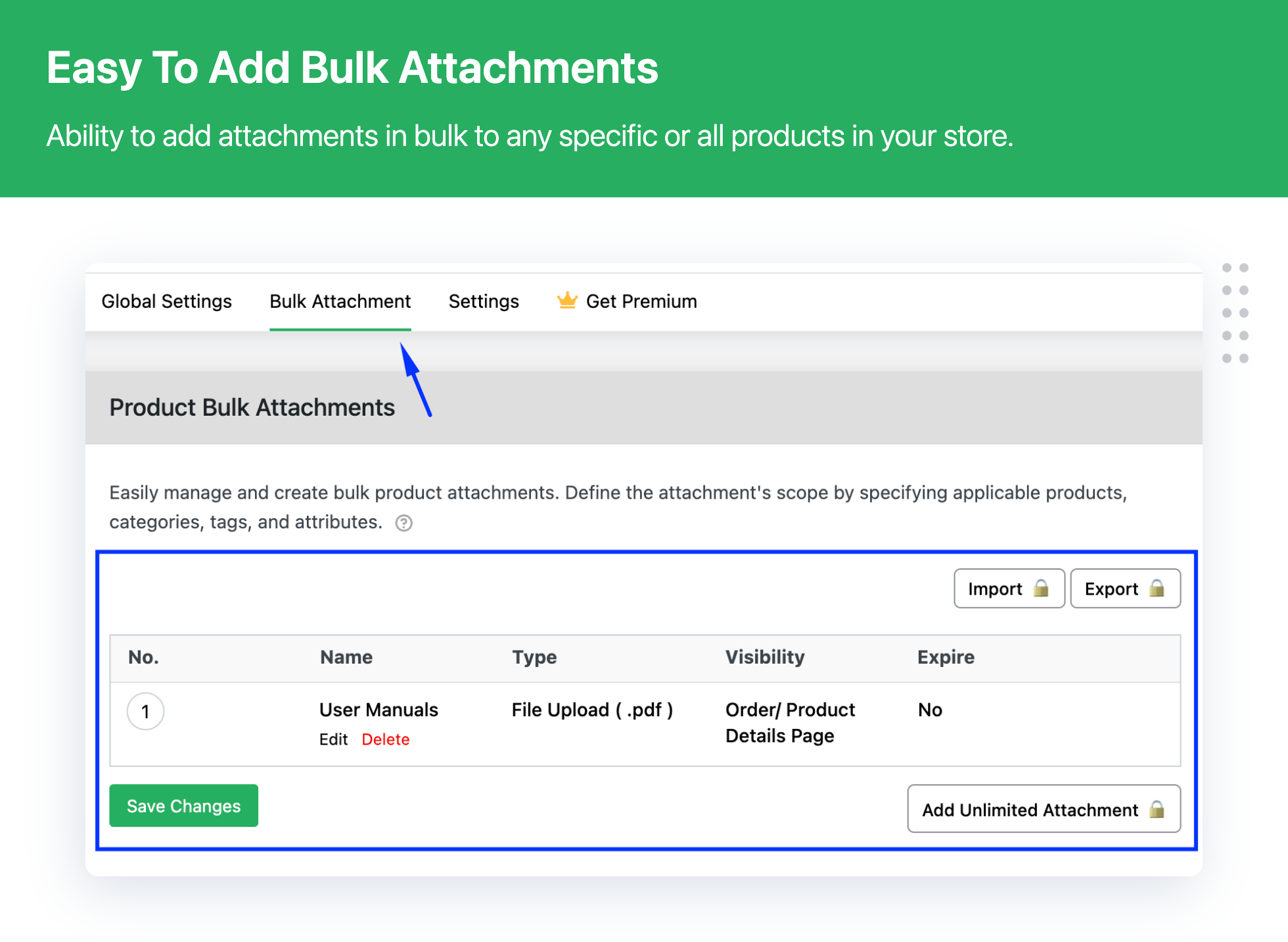 Product Attachment for WooCommerce