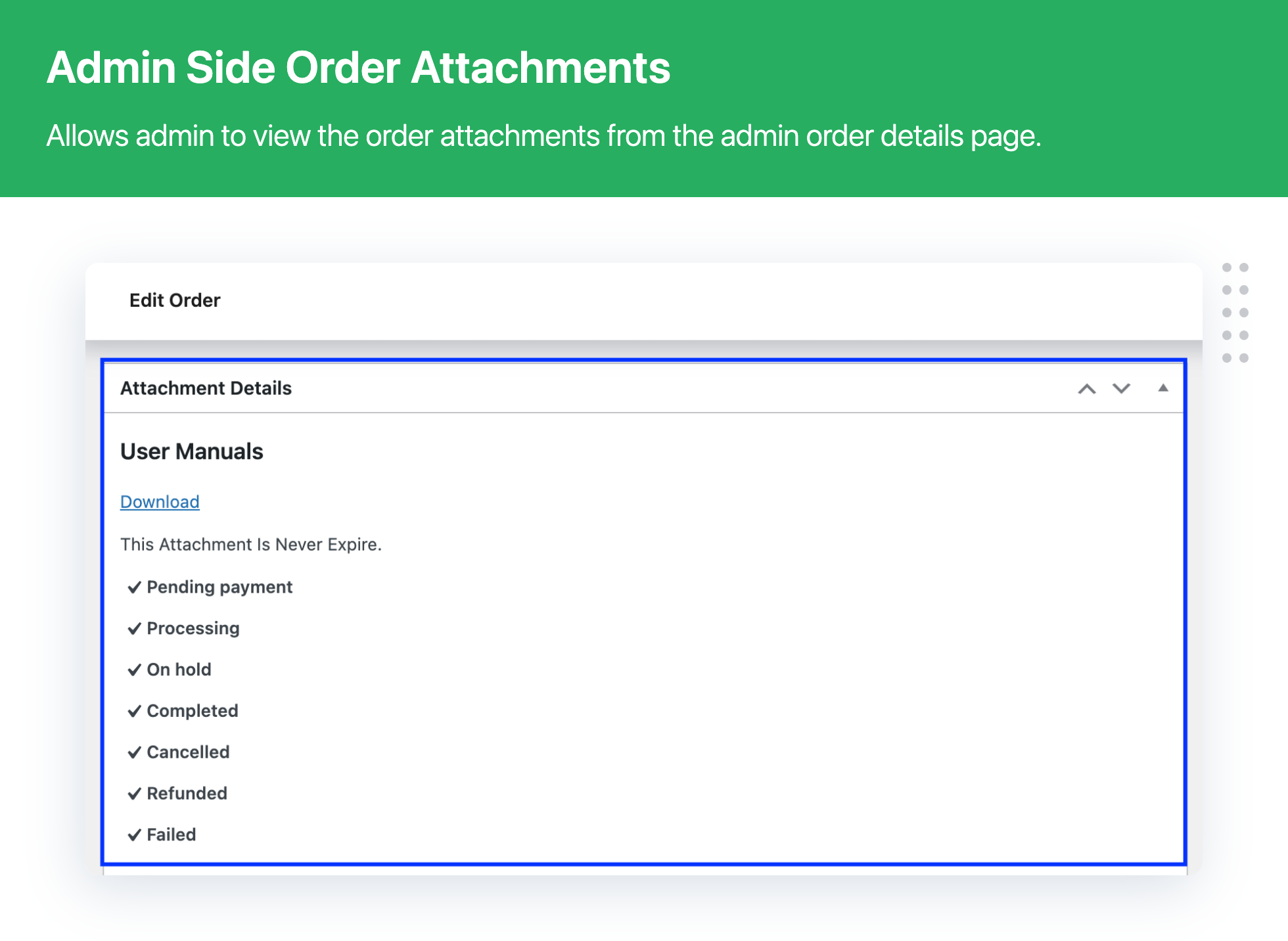 Product Attachment for WooCommerce