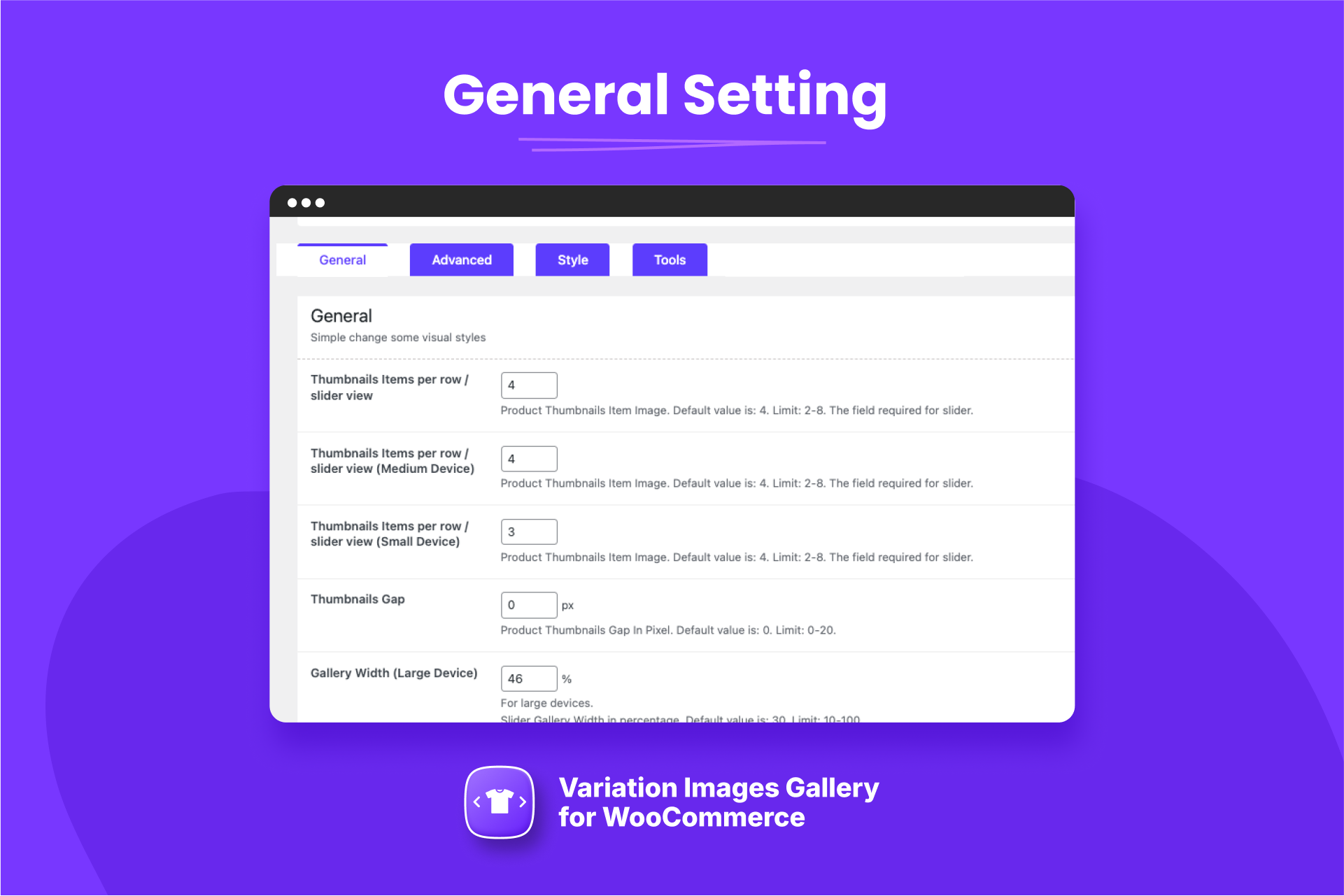 General Settings