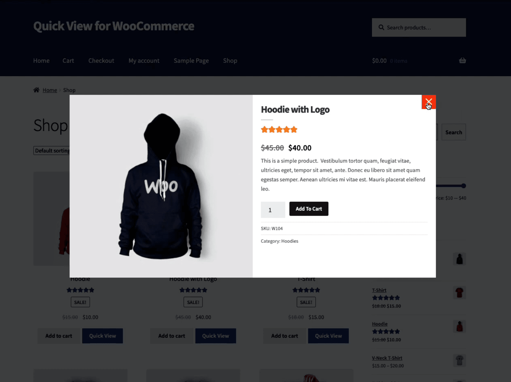 Quick View for WooCommerce